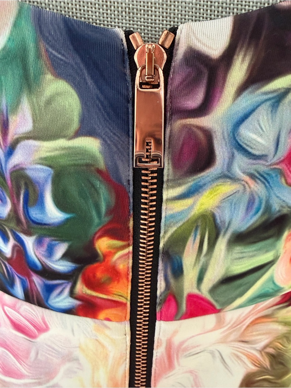 Ted Baker Etheya Technicolour Bloom Strappy Dress - Picture 9 of 16
